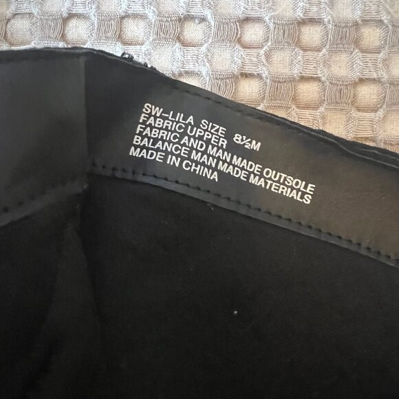 Studio Works Comfort Lila Size 8.5M Black Boots - Picture 5 of 5